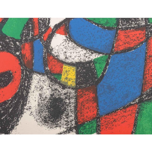 1970s Joan Miro "Lithograph Iv" Lithograph, 1975 For Sale - Image 5 of 11
