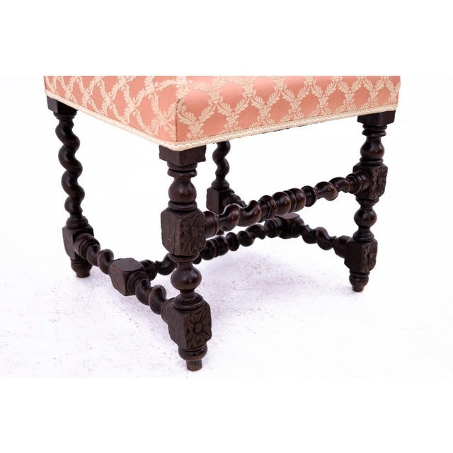 Brown Antique German Chairs, 1870, Set of 4 For Sale - Image 8 of 11