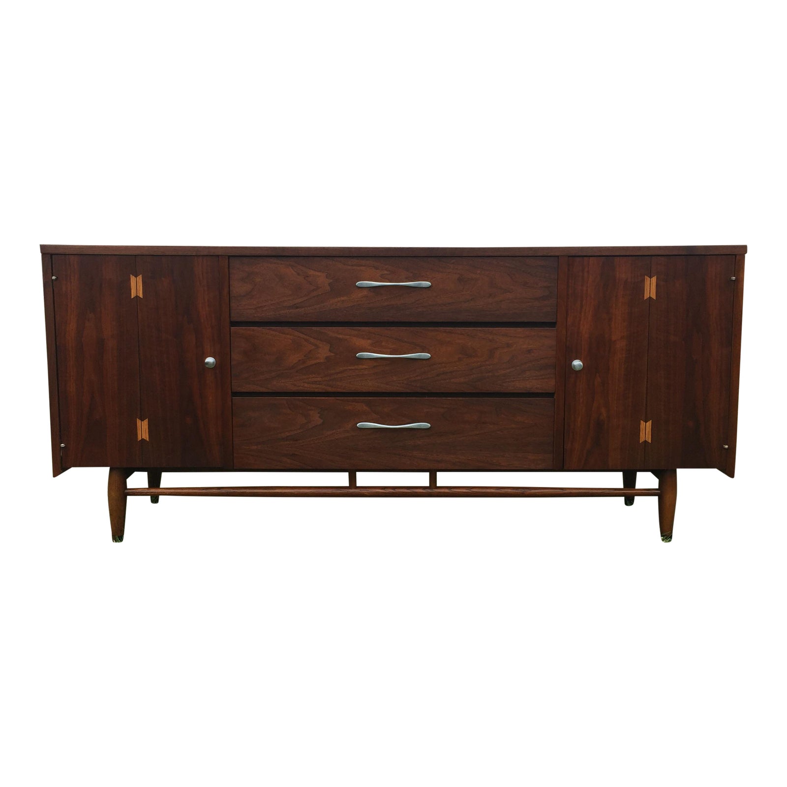 Lane Acclaim Walnut Credenza Buffet Chairish