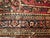 Antique Persian Sarouk Area Rug, Hand-Knotted Wool, Allover Floral Pattern, 3x5, Red & Navy For Sale - Image 4 of 16