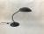 Metal Greta Grossman Style Mid-Century Desk Table Lamp Black For Sale - Image 7 of 8