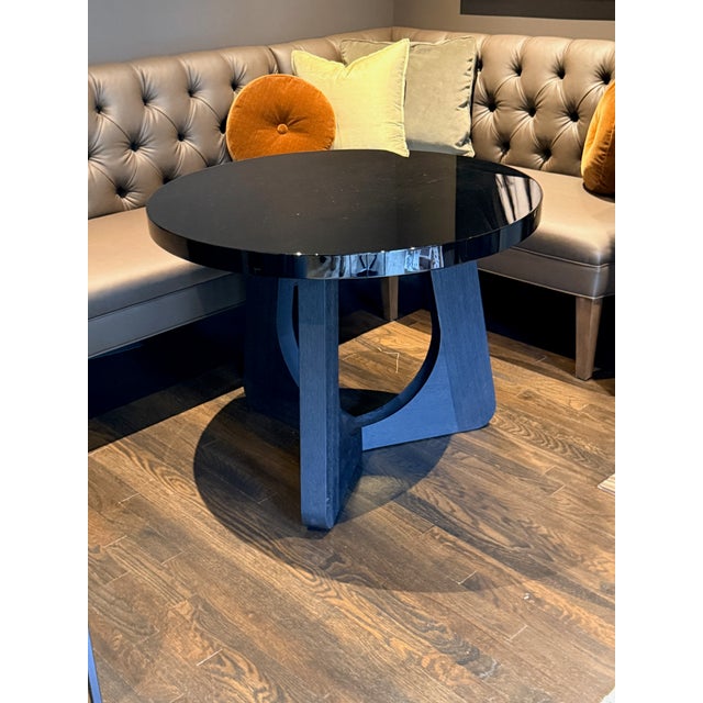 Contemporary Christian Liaigre Montfaucon Lacquered Side Table For Sale - Image 3 of 6