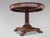 French Charles X Mahogany Centre Table, 1830s For Sale - Image 9 of 12