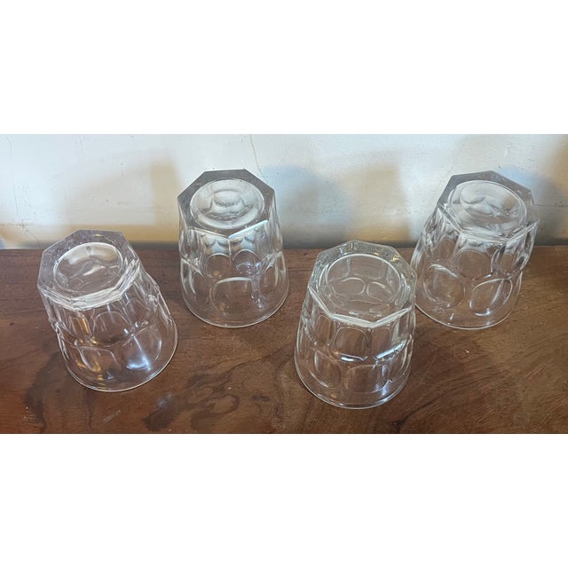 Antique Mid 19th Century American Classical Ashburton Flint Glass Whiskey Tumblers, Circa 1850 - Set of 4 For Sale - Image 16 of 16