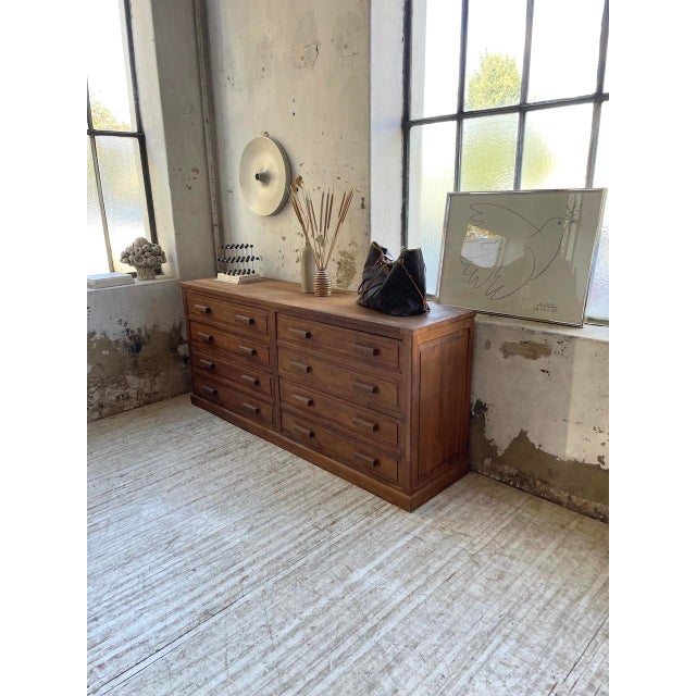 Haberdashery Furniture in Pitch Pine, 1950s For Sale - Image 9 of 18