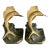 Art Deco Vintage Jennings Bros Brass Marlin/Sailfish Bookends For Sale