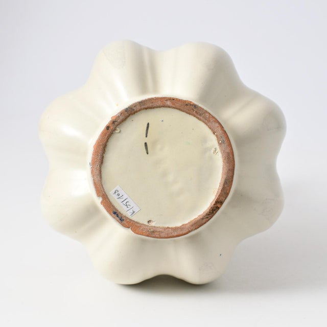 Ceramic Swedish Earthenware Vase from Upsala Ekeby, 1930s For Sale - Image 7 of 12