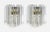 Vintage Murano Glass and Chromed Metal Wall Sconces, Italy, 1960s, Set of 2 For Sale - Image 8 of 11