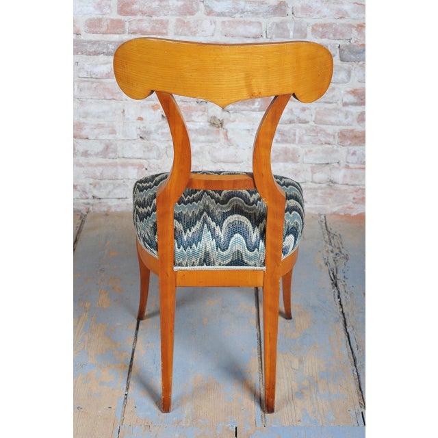 Biedermeier Cherry Wood Chairs, Austria, 1820s, Set of 4 For Sale - Image 4 of 14