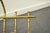 Metal Vintage Italian Hollywood Regency Gold Gilt Metal Faux Bamboo Magazine Rack For Sale - Image 7 of 10