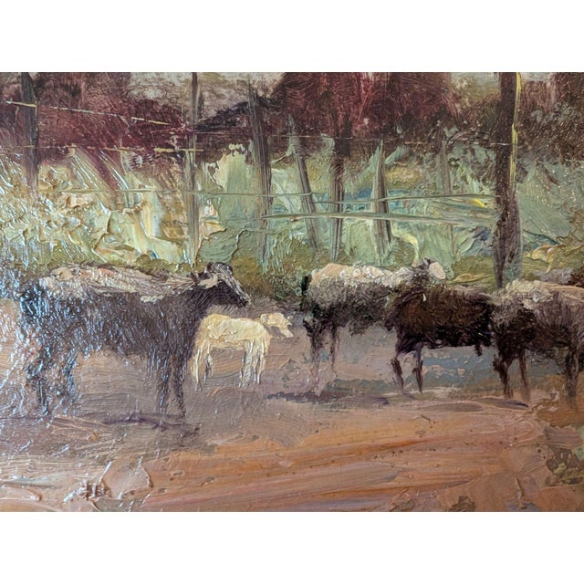 1950s 1950s South African Christopher Tugwell Oil Painting For Sale - Image 5 of 15
