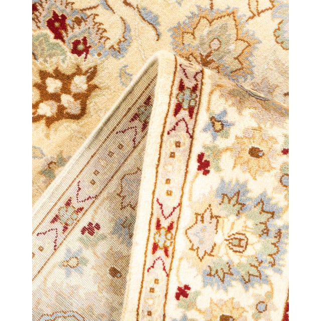 Mogul, One-of-a-Kind Hand-Knotted Area Rug - Ivory, 4' 1" x 6' 5" For Sale In New York - Image 6 of 8