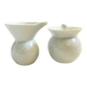 MCM LaGardo Tackett Porcelain Cream and Sugar - Set of 2