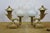 Metal Antique Brass Regency Argand 2 Light Candlestick Candelabra Hurricane Lamps - a Pair For Sale - Image 7 of 18