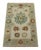 2010s Rug & Kilim’s Oushak Style Rug in Beige-Cream With Medallion and Florals For Sale - Image 5 of 8