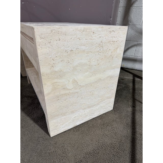 Restoration Hardware Restoration Hardware Single Drawer "Wyath" Nightstand For Sale - Image 4 of 5