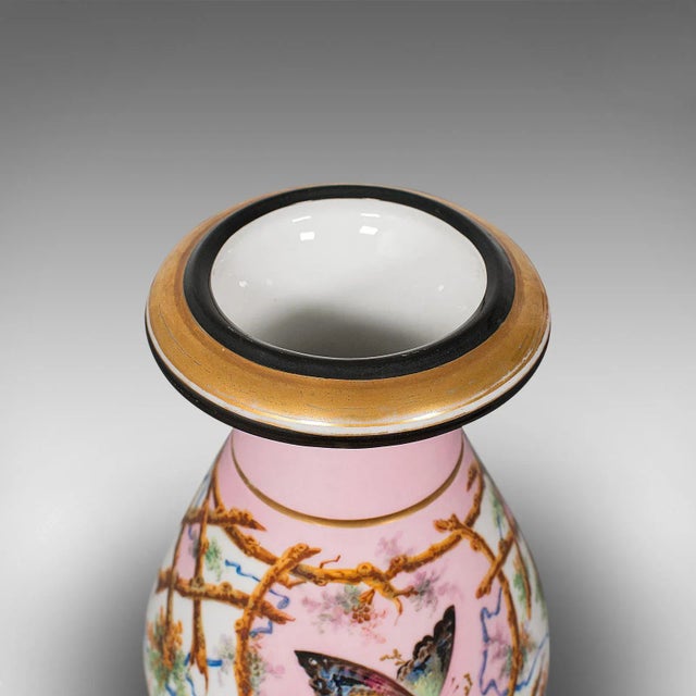 Late 19th Century Ceramic French Victorian Urns - A Pair For Sale - Image 10 of 13