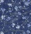 Contemporary Nicolette Mayer through The House of Scalamandre Bloom Wallcovering, Delft Blue For Sale - Image 3 of 3