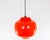 Red Glass Pendant by Alessandro Pianon for Vistosi, 1960s For Sale - Image 4 of 9