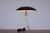 Mid-Century Modern Brass and Black Decora Z Table Lamp by Louis Kalff for Philips, 1950s For Sale - Image 3 of 17