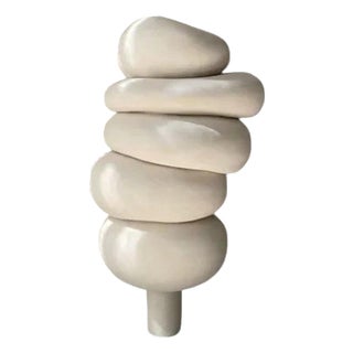 Modder One Step at a Time Ceramic Sculpture by Françoise Jeffrey For Sale