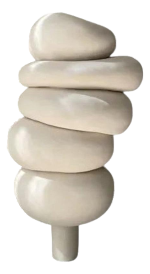 Modder One Step at a Time Ceramic Sculpture by Françoise Jeffrey
