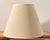 Vintage 1980s Postmodern Neo-Deco Black Ceramic Table Lamp With Custom Shade For Sale In New York - Image 6 of 7