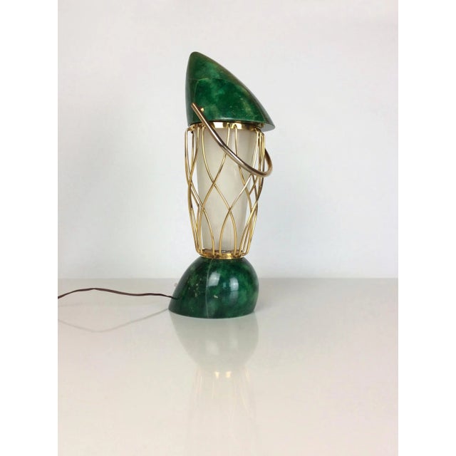 Mid-Century Modern Mid-Century Table Lamp by Aldo Tura for Aldo Tura Milano, 1950s For Sale - Image 3 of 8