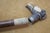 Antique Silverplate Greyhound Dog Head Black Umbrella Oak Walking Stick Cane 38" For Sale - Image 18 of 18