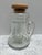 Vintage Glass Pitcher With Internal Ice Chamber For Sale - Image 4 of 6