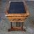 Late 19th Century Eastlake Victorian Style Ladies Writing Desk Walnut Burl and Faux Leather Top For Sale - Image 4 of 18