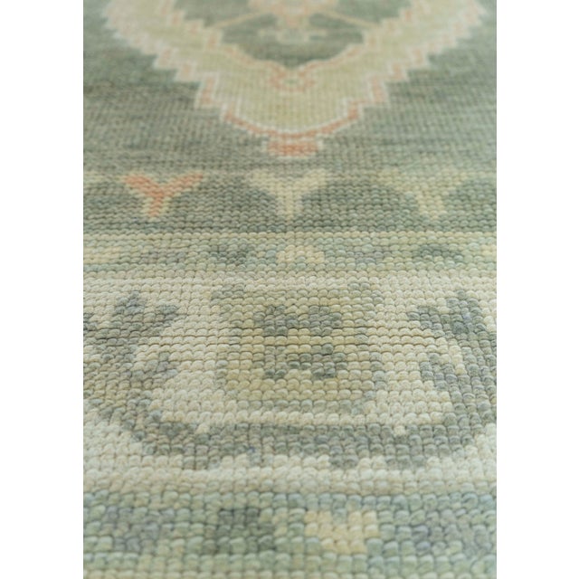Turkish Oushak Rug 3'2"x 6'1" #19033 Explore a curated collection of hallway runners, wool rugs, and handmade masterpieces...