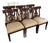 Set of 6 Vintage Kindel Neoclassical Mahogany Dining Room Chairs For Sale