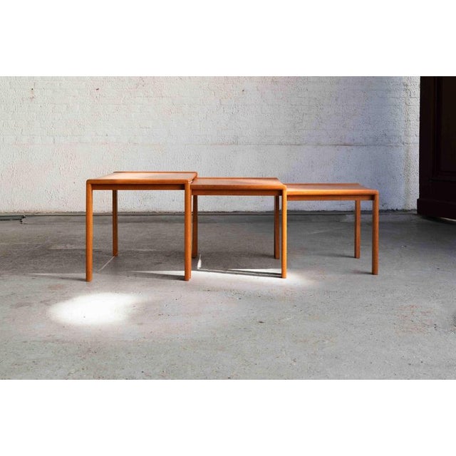 Nesting Tables from Aksel Kjersgaard, Set of 3 For Sale - Image 3 of 15