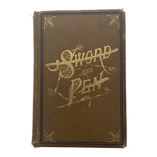 Sword and Pen 1881 Civil War Biography by John a Owens Antique Book For Sale