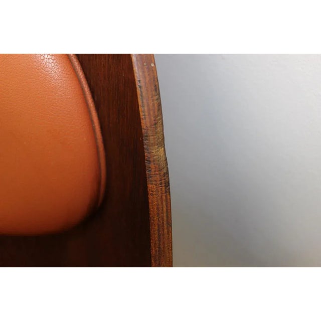 Mid Century Modern Bent Plywood and Vinyl Dining Chairs For Sale - Image 11 of 13