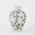 Traditional Antique Bird and Blossom Vase - Hand-Painted Porcelain With Floral and Swallow Design For Sale - Image 3 of 10