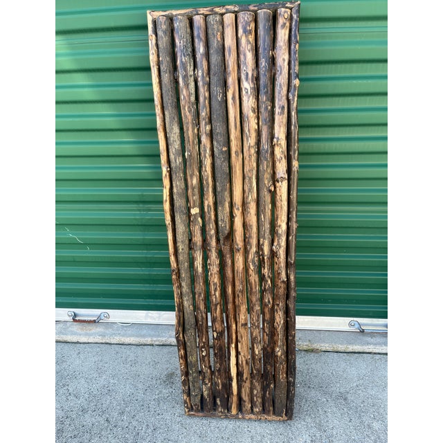 Early 20th Century Rustic Adirondack Twig Console Table For Sale - Image 10 of 12