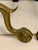 Early 20th Century Pair Federal Beehive Ball Claw Brass Andirons For Sale - Image 5 of 10