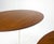 Eero Saarinen Pair of Knoll Saarinen Oval Walnut Tulip Side End Tables Stands Mint! For Sale - Image 4 of 11