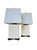 Cream Lauren Ralph Lauren Cream Crackle Glaze Ceramic Table Lamps, Pair For Sale - Image 8 of 12