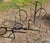 Mid-Century Modern Pair Mid-Century Sculptural Outdoor Iron Chairs For Sale - Image 3 of 6