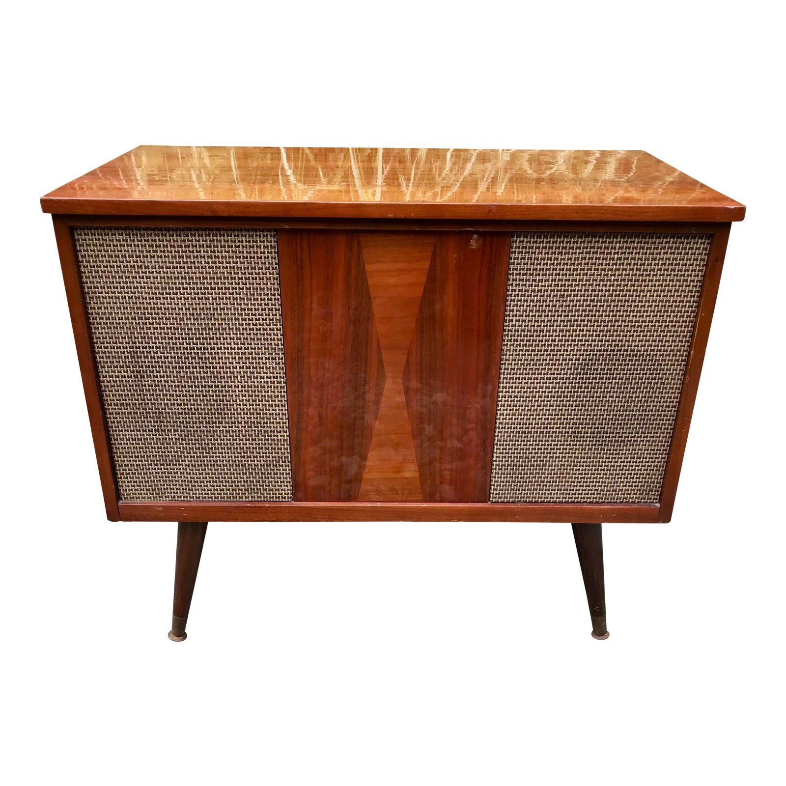 Mid Century Stereo Radio Console Chairish