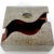 Mid-Century Modern Rosewood Marble-Clad Tabletop Storage Box | Gemstone Detail For Sale - Image 3 of 5