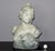Bust of Young Woman in Ceramic with Blue-Green Patina by Léopold Bernard Bernstamm for Emile Muller, 1890s For Sale - Image 13 of 15