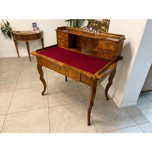 Original Late Biedermeier Ladies' Secretary/Vanity Desk from the Biedermeier Period. Dimensions: Overall Height x Width x...