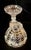 These lamps are popular vintage collectibles often used as elegant accent lighting on tables or mantles. It is a two-piece...