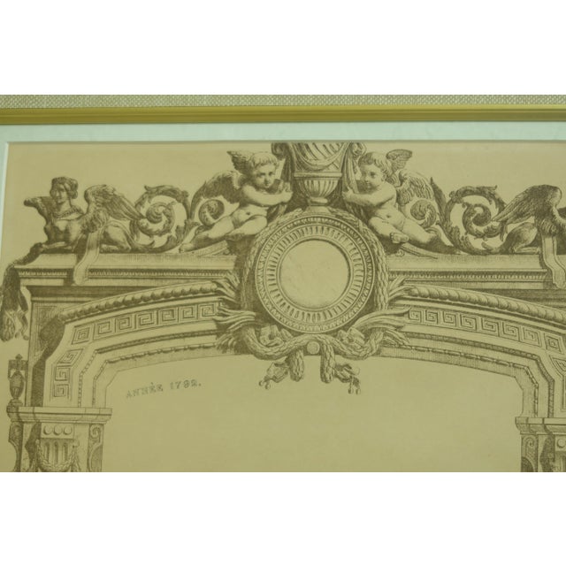 1900 - 1909 Vintage Classical Colored Engraving Fashion Prints - a Pair For Sale - Image 5 of 12