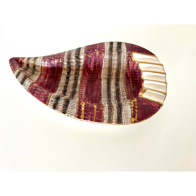 1950s 1950s Large Bitossi “Seta” Ashtray For Sale - Image 5 of 5