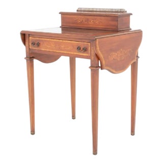 Ladies Writing Table in Revival Mahogany, 1920s For Sale